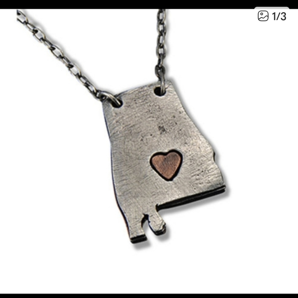 Alabama State Necklace